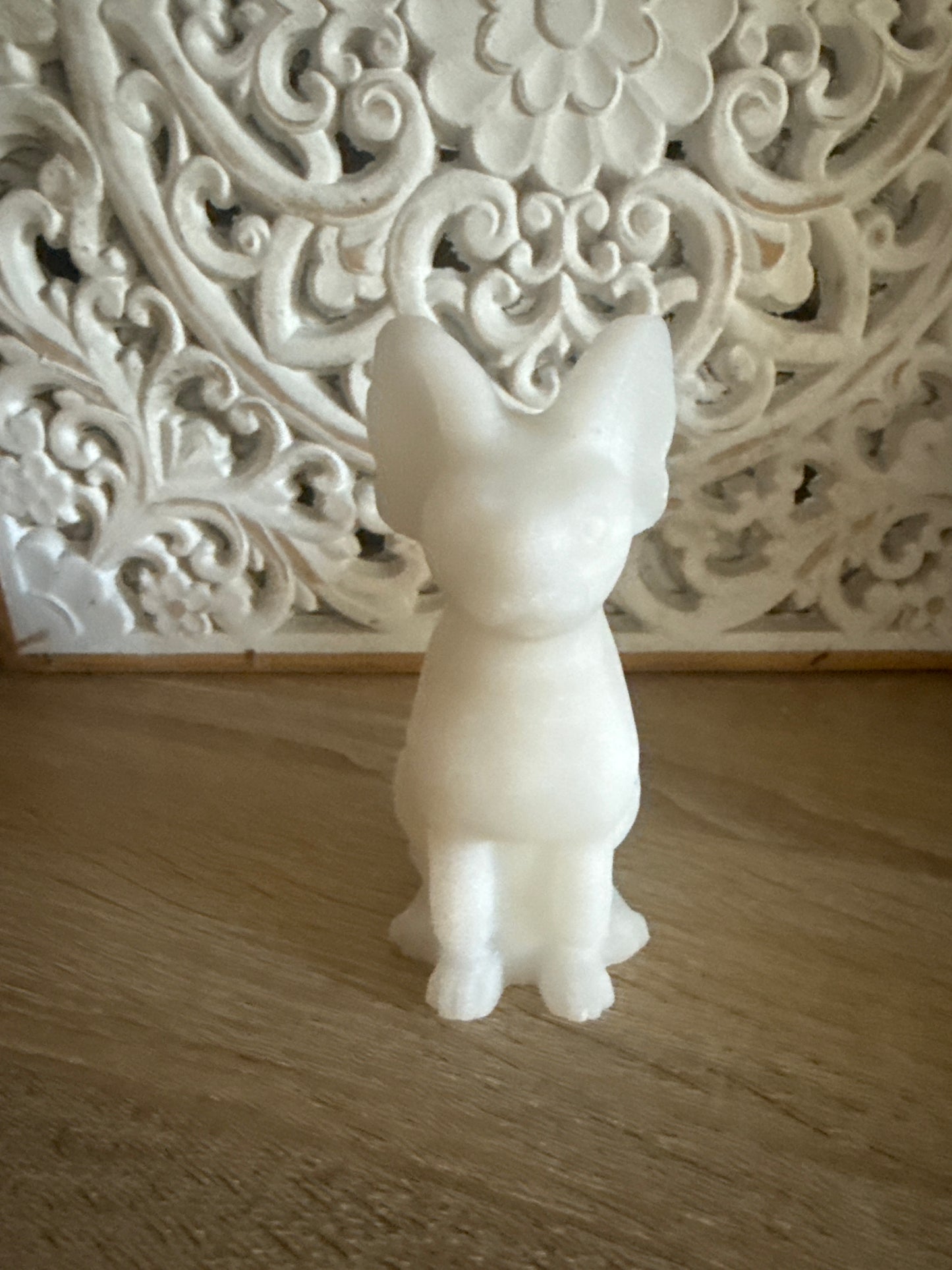 White Jade Egyptian Cat