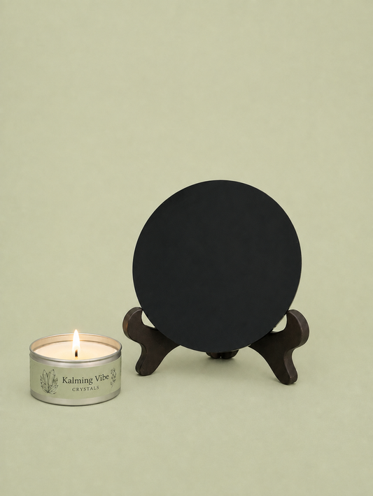Black Obsidian Mirror 10cm