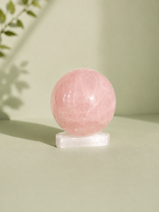 Rose Quartz Sphere