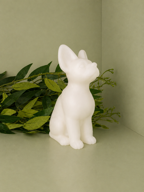 White Jade Egyptian Cat